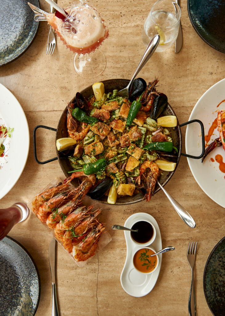 Recipe: seafood & chicken paella by Yannick Alléno - The Restaurant Co. Stories - Recipes